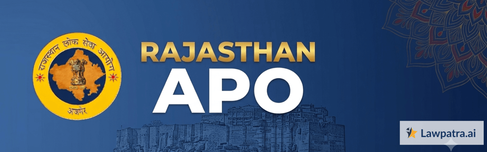 राजस्थान APO के लिए केवल एक महीना: सामान्य छात्र की तरह पढ़ना छोड़ें और एक लोक अभियोजक (Prosecutor) की तरह तैयारी करें